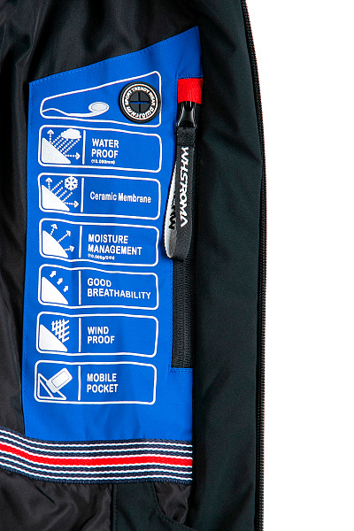 Мужская горнолыжная Куртка WHS Синий, 8783364