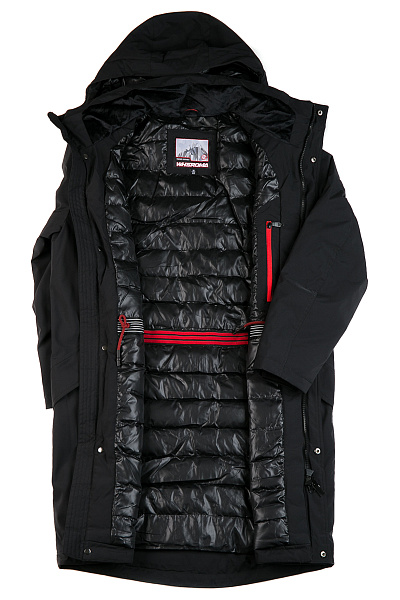 Мужская зимняя Парка WHS Черный, 8783183