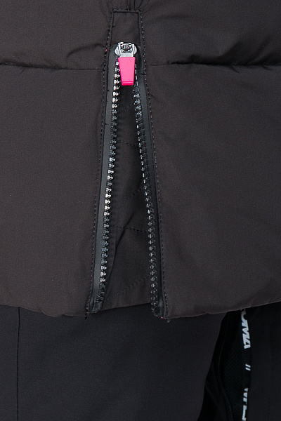 Женский зимний Пуховик WHS Черный, 8783227