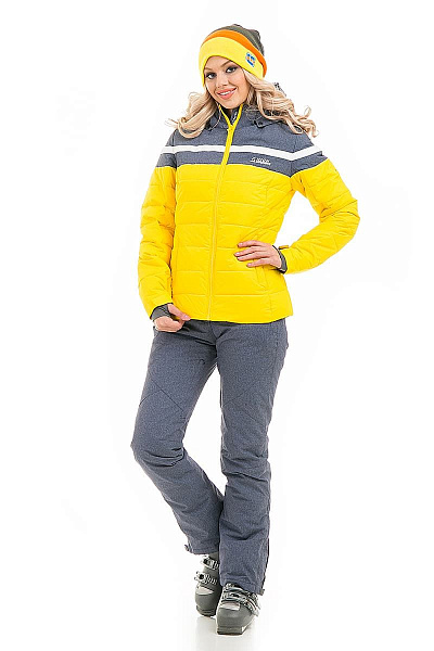 Женский горнолыжный Костюм High Experience Желтый, 6980201K1