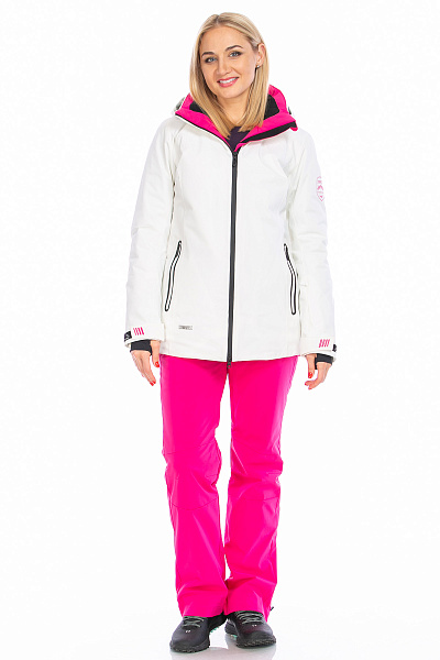 Женская горнолыжная Куртка WHS Белый, 8783342