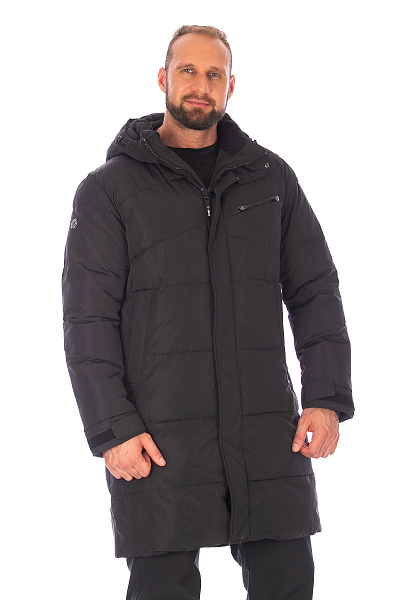 Мужской зимний Пуховик Lafor Черный, 767060