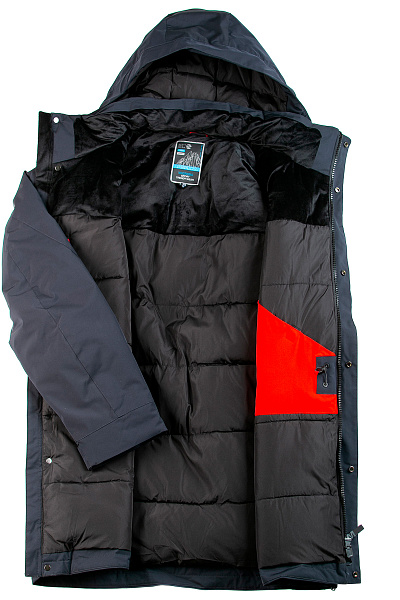 Мужская зимняя Парка WHS Темно-серый, 8783357