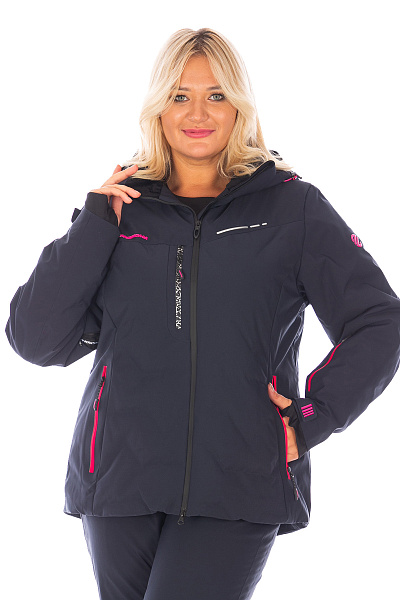 Женская горнолыжная Куртка WHS Темно-синий, 8783341