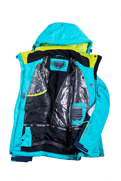 Женский горнолыжный Костюм High Experience Голубой, 6980281K1