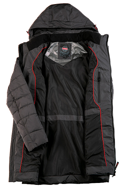 Мужской зимний Костюм Lafor Темно-серый, 76708K1