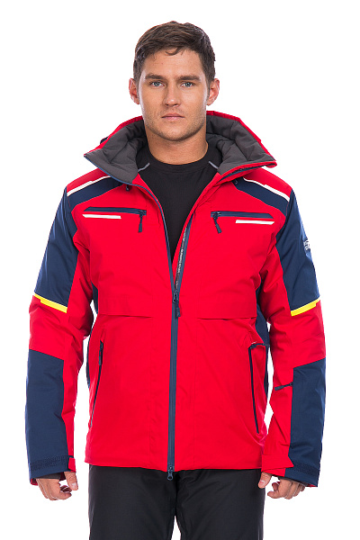 Мужская горнолыжная Куртка Running River Красный, 827879