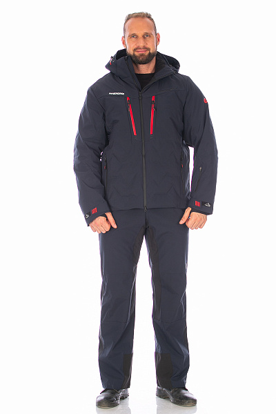 Мужская горнолыжная Куртка WHS Темно-синий, 8783365