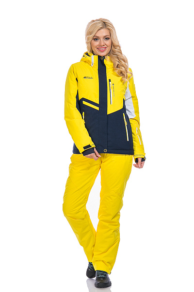 Женский горнолыжный Костюм High Experience Желтый, 6980313K2