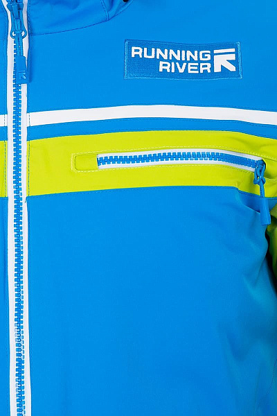 Мужская горнолыжная Куртка Running River Голубой, 82781