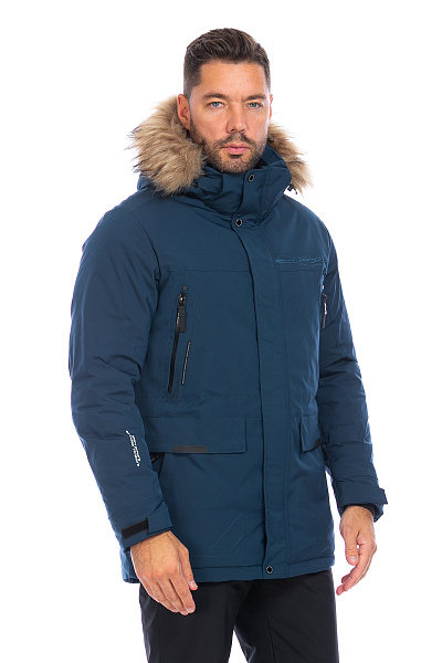 Мужской зимний Костюм Lafor Серо-синий, 767066K1