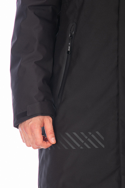 Мужская зимняя Парка Lafor Черный, 767067