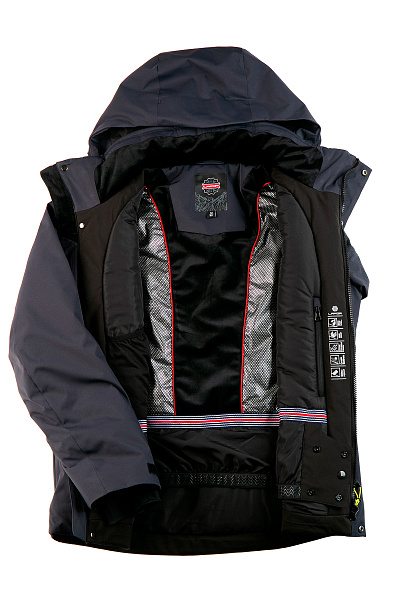 Мужская горнолыжная Куртка Lafor Темно-серый, 767041