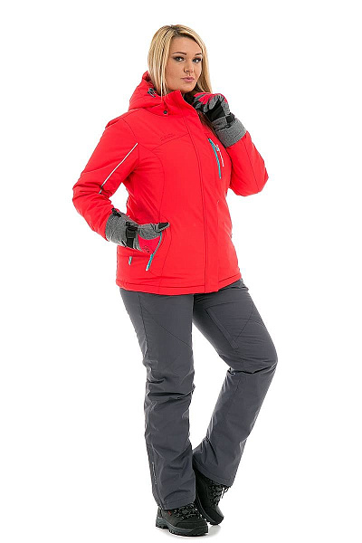 Женский горнолыжный Костюм High Experience Коралловый, 6980222K2
