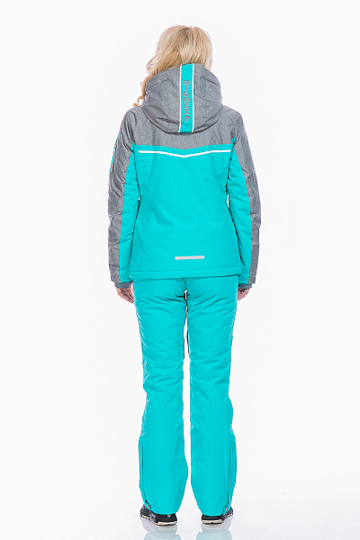 Женский горнолыжный Костюм High Experience Бирюзовый, 6980308K1