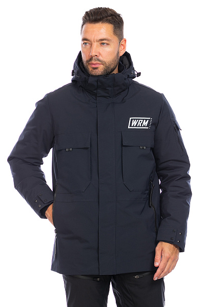 Мужская зимняя Парка WHS Темно-серый, 8783355