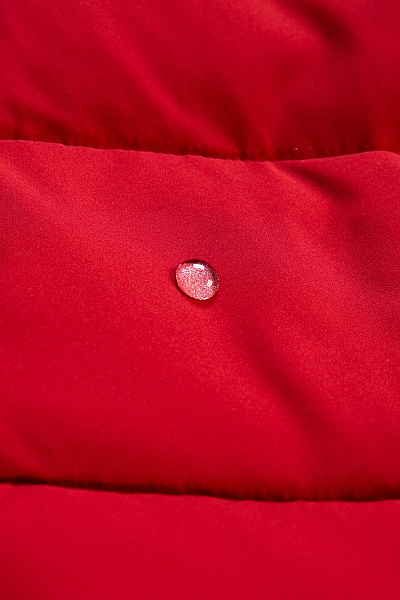 Пуховик WHS Бордовый, 8783401