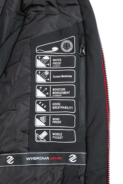 Мужской горнолыжный Костюм WHS Черный, 8783471K1