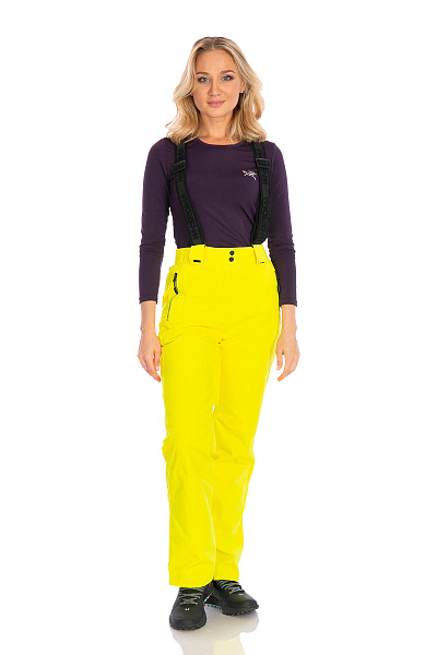 Женские горнолыжные Штаны WHS Желтый, 8783316