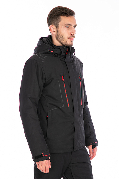 Мужская горнолыжная Куртка Lafor Черный, 767041