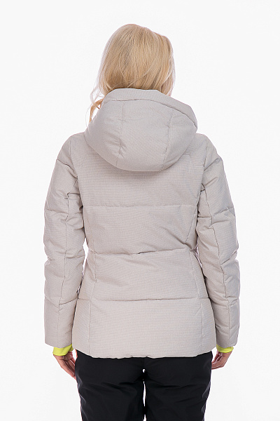 Женский горнолыжный Пуховик WHS Бежевый, 8783188