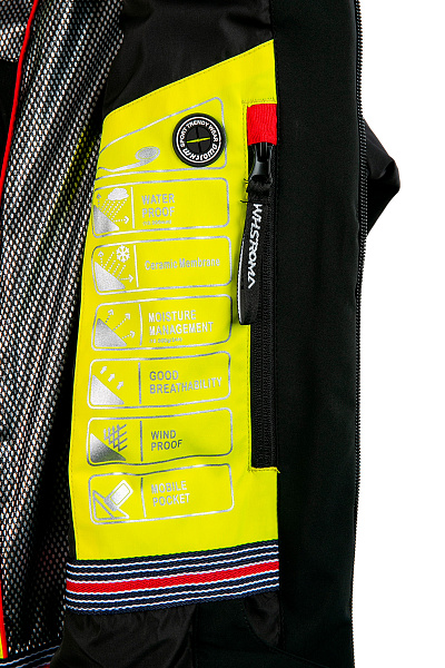 Мужская горнолыжная Куртка WHS Темно-серый, 8783351