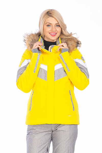 Женский горнолыжный Костюм High Experience Желтый, 6980409K2