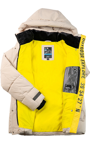 Женский зимний Костюм WHS Бежевый, 8783394K1