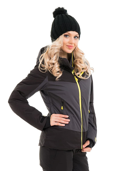 Женская горнолыжная Куртка WHS Черный, 878399