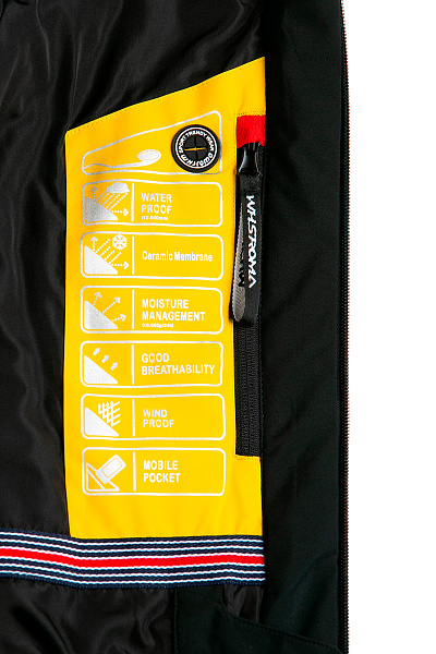 Мужская горнолыжная Куртка WHS Желтый, 8783364