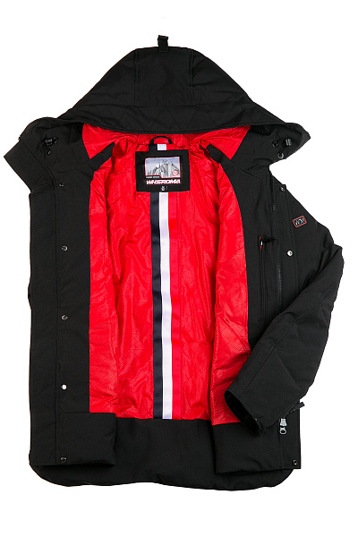 Мужской зимний Пуховик WHS Черный, 8783200