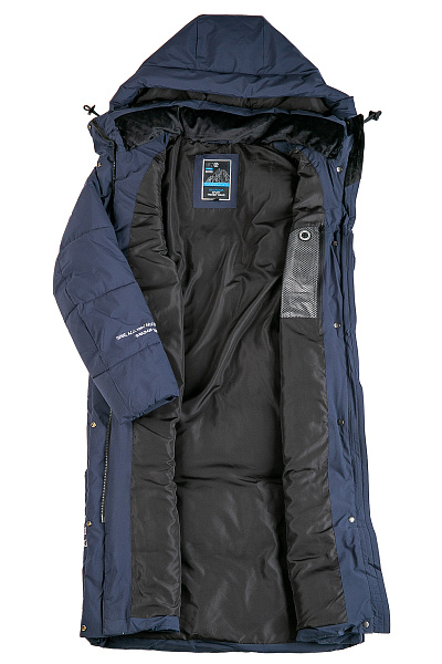 Пуховик WHS Темно-синий, 8783396