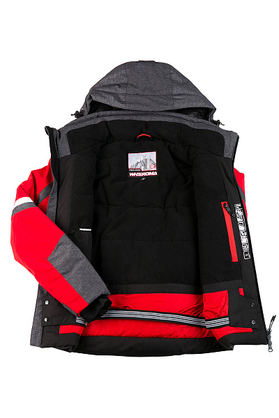 Детская горнолыжная Куртка WHS Красный, 8783211