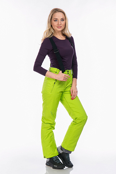 Женские горнолыжные Штаны High Experience Салатовый, 698091