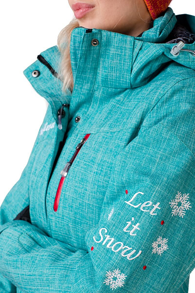 Женская горнолыжная Куртка Bujiwu Мятный, 66872