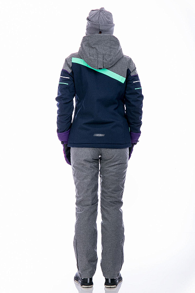 Женский горнолыжный Костюм High Experience Серый, 6980278K3
