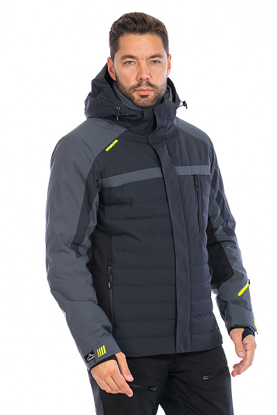 Мужская горнолыжная Куртка WHS Темно-серый, 8783363