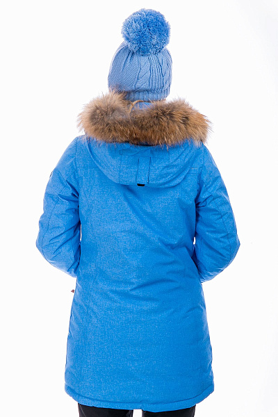 Женская зимняя Парка High Experience Голубой, 6980243