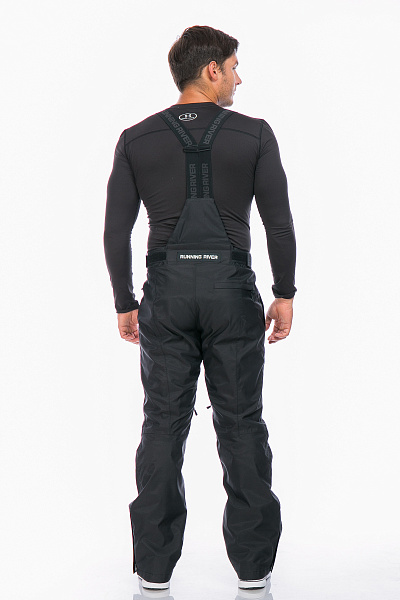 Мужские горнолыжные Штаны Running River Черный, 827893