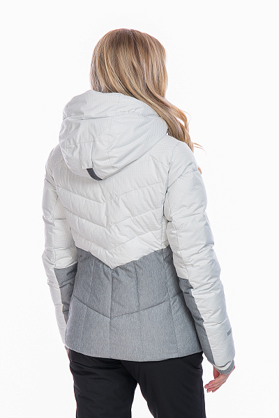 Женский горнолыжный Пуховик High Experience Серый, 6980377