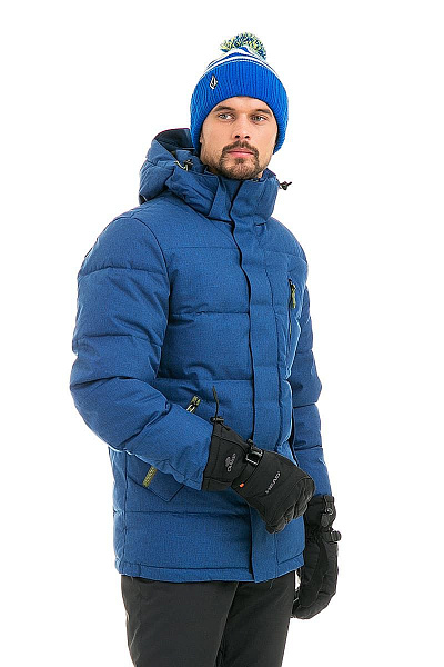 Мужской зимний Пуховик WHS Синий, 878377