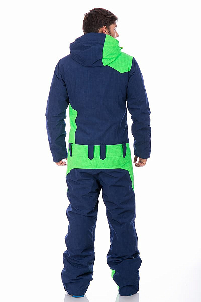 Мужской горнолыжный Комбинезон Snow Headquarter Темно-синий, 838115