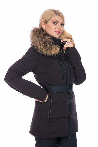 Женский зимний Пуховик Running River Черный, 827877