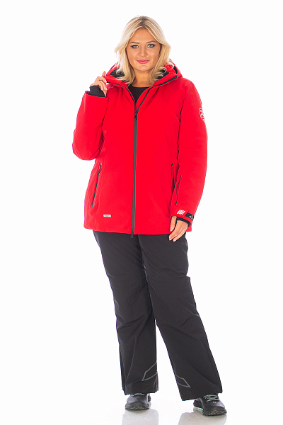 Женская горнолыжная Куртка WHS Красный, 8783343