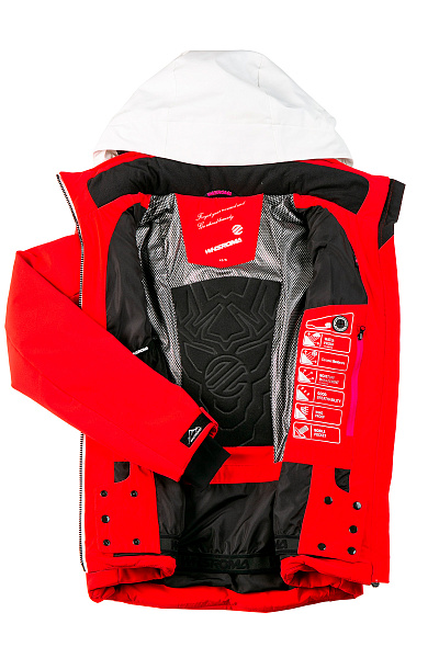 Женский горнолыжный Костюм WHS Красный, 8783330K1