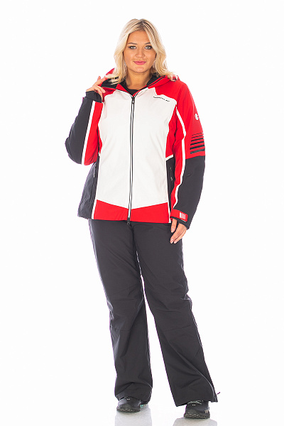 Женская горнолыжная Куртка WHS Белый, 8783359