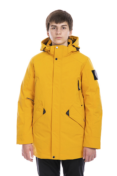 Детская зимняя Парка WHS Желтый, 8783283