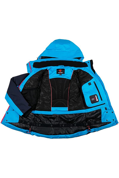 Женская горнолыжная Куртка WHS Голубой, 878399