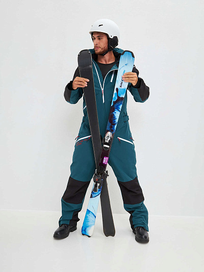 Комбинезон WHS Темно-зеленый, 8783492