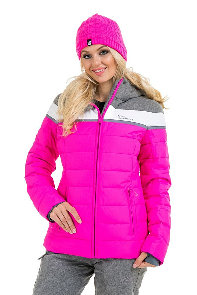 Женский горнолыжный Костюм High Experience Малиновый, 698041K1